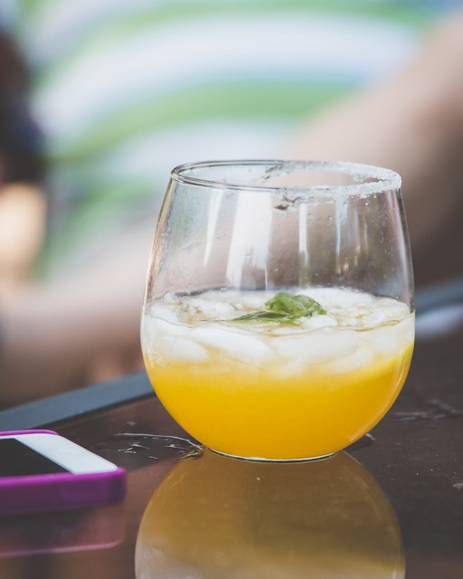 celebrating summer ~ mango gin cooler