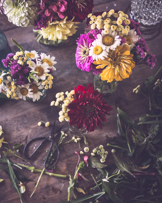 farmers market flowers